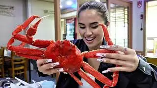 Huge SEAFOOD FEAST at at South Korean Fish Market 🦪🍣🦀🐙🇰🇷