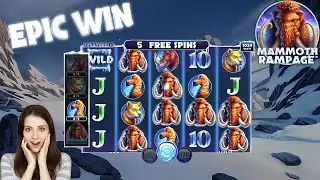 Epic Win Alert 🔥 Mammoth Rampage Slot