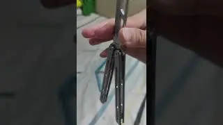 New Krake raken ti clone from Armed Shark #balisongflipping #balisongcommunity #balisongtrainer