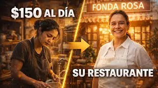 👨&zwj;🍳 La COCINERA que abri&oacute; su RESTAURANTE ganando $150 AL D&Iacute;A | 10 a&ntilde;os de reinversi&oacute;n