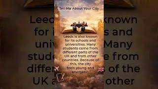 Tell Me About Your City &ndash; Improve English Listening & Speaking | A2&ndash;B1 | Dr. Lex