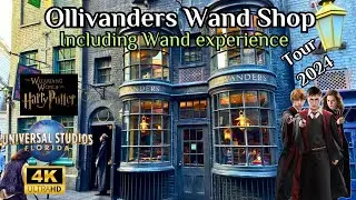 WAND CHOOSES WIZARD! Ollivander Wand Shop Tour W/ Wand Ceremony Experience  Diagon Alley II Florida
