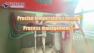 Zhyao vertical powder coating line for pipes
