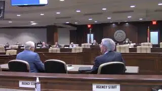Democrat State Senator Joyce Elliott asks several questions