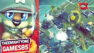 Battle Islands Online Game Play ELECTMARLIN1150 (blue) vs UNSKINABLE (green)