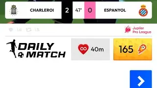 Score★Hero | Daily Match | Sporting Charleroi Vs. Espanyol