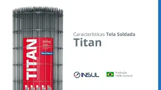 Titan - Tela Soldada de arame galvanizado 2,50mm