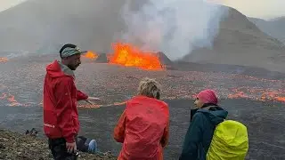 En Islande, les gaz &eacute;manant de la nouvelle &eacute;ruption menacent un village | AFP Images