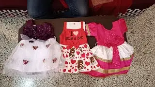 Girl Baby Dresses from Meesho||Daily and Traditional wear frocks||Cozy and stylish wear||