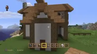 Minecraft PS4 Farmhouse Test
