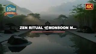 Sparkle10 Hour Zen Ritual - LeafMonsoon Morning Fog & MoonFirst Light Digital Cloud NetworkC...