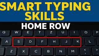 Master Smart Typing Skills: Learn the Home Row Keys Fast! #computerbasics #computereducation