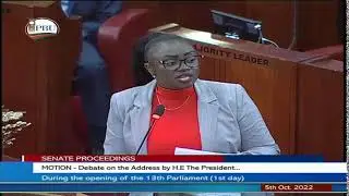 SENATE PROCEEDINGS, WEDNESDAY 5TH OCTOBER, 2022