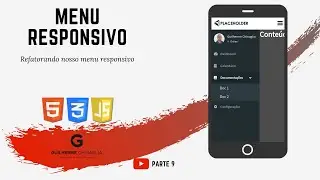 REFATORANDO NOSSO CÓDIGO - MENU RESPONSIVO - [Parte 9]