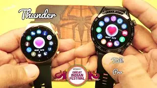 Fireboltt thunder vs Fireboltt Talk Pro 🤩 &bull; Amoled vs LCD | Best loudness clarity #techpoke