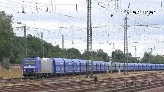 CFL Cargo 185 508-9 mit einem PKP Kokszug in Homburg(Saar)