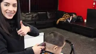 Corte De Cabello Para Niño Inquieto 😩 💈✂️ #fanybarber