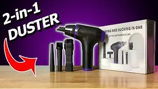 NEVER Have a Dirty PC Again With This Air Duster by Pergear 2-in-1 Blower-Vac