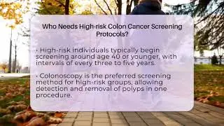 Who Needs High-risk Colon Cancer Screening Protocols? - Colon Health Channel