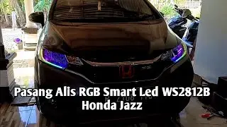 Pasang Alis+Devil Full RGB Smart Led WS2812B Honda Jazz