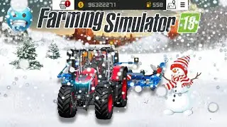 Farming Simulator 18: Winter Season Gameplay - Episode 1| Fs18 Timelapse |