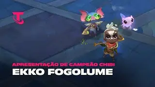 Ekko Fogolume | Apresenta&ccedil;&atilde;o de Campe&atilde;o Chibi &ndash; Teamfight Tactics
