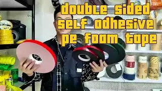 Best double sided tape for car number plates,ultra strong black double sided foam tape