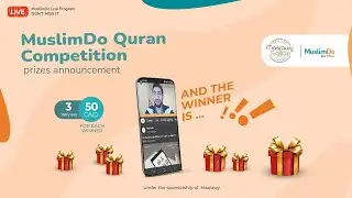 MuslimDo Quran Competition drawings to choose prize winners sponsored by Masrawy
