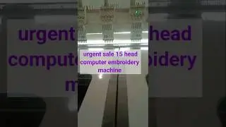 Old Computer Embroidery machine | Second hand Embroidery machine for sale | for sale | 6.7 L