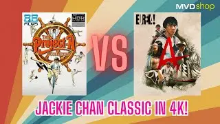 The Project A 4K Collection 88 Films Comparison. #jackiechan #sammohung #yuenbiao