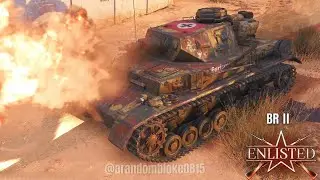 Enlisted; Tunisia Tanking! - Germany Tier II PS5 Gameplay