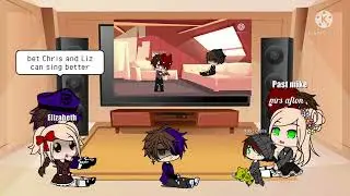 Past Aftons  + someone react to Mike singing