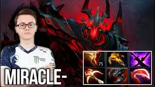 Miracle- Shadow Fiend WTF Farming Machine FULL Six Slotted Carry - Dota 2