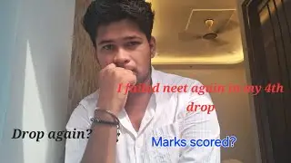 I FAILED NEET... Sharing My Marks 💔 | Goodbye Dreams?