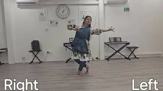 Tha Ritha Jam kids simple choreography Bharatanatyam #sarvafinearts #singapore