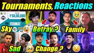 Skyesports Tournament 😧 Admino on Punk Troll 😳 Legit Family React 🥺 Nakul Sad, Changes ? News 
