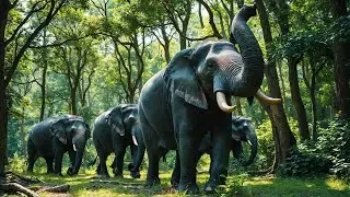 Guardians OF The Asian Forest |AsianElephants |WildlifeConservation |Biodiversity|EcoAwareness