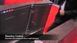 Glass Turnstiles -- Direction Control Guaranteed