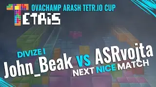 TETR.IO Ovachamp Arash Cup - Divize I | 2. kolo WB | John_Beak vs ASRvojta #ovachamp