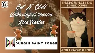 Cat N Chill - Review Kickstarter et unboxing figurines - Durgin Paint Forge