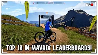 MAVRIX MTB - Smashing TOP 10 In Mavrix Leaderboards! (Mavrix By Matt Jones Gameplay)