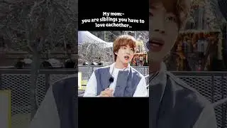 siblings:-it's our love style mom..,#bts #btsamy #btsmemes #funnyshorts