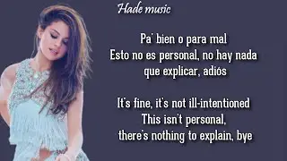 Selena Gomez - Adiós (English Translation) (Letra/Lyrics)