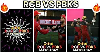 Rcb Vs Pbks New Status IPL 2021🔥