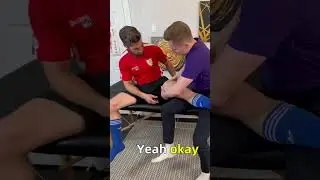 Soccer player on massage session #massage #massagetherapy #gay