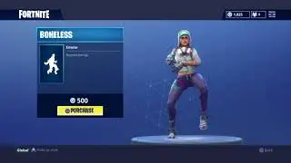New BoneLess Fortnite Dance/ Emote