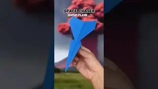 How_to_make,_ super paper plane origami plane #artandcraft #diy #papercraft #epicdiy97