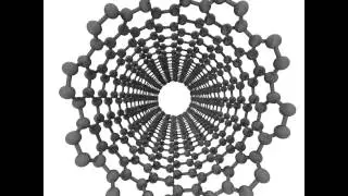 Molecular dynamics simulation of atom vibration in a carbon nanotube (CSElab ETHZ)