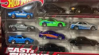 Opening 2023 Hot Wheels Fast & Furious 10 pack Unboxing Review