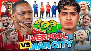 COMBINED XI: LIVERPOOL v MANCHESTER CITY